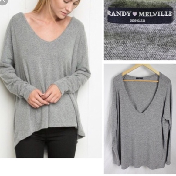Brandy Melville Sweaters - Brandy Melville V Neck Sweater